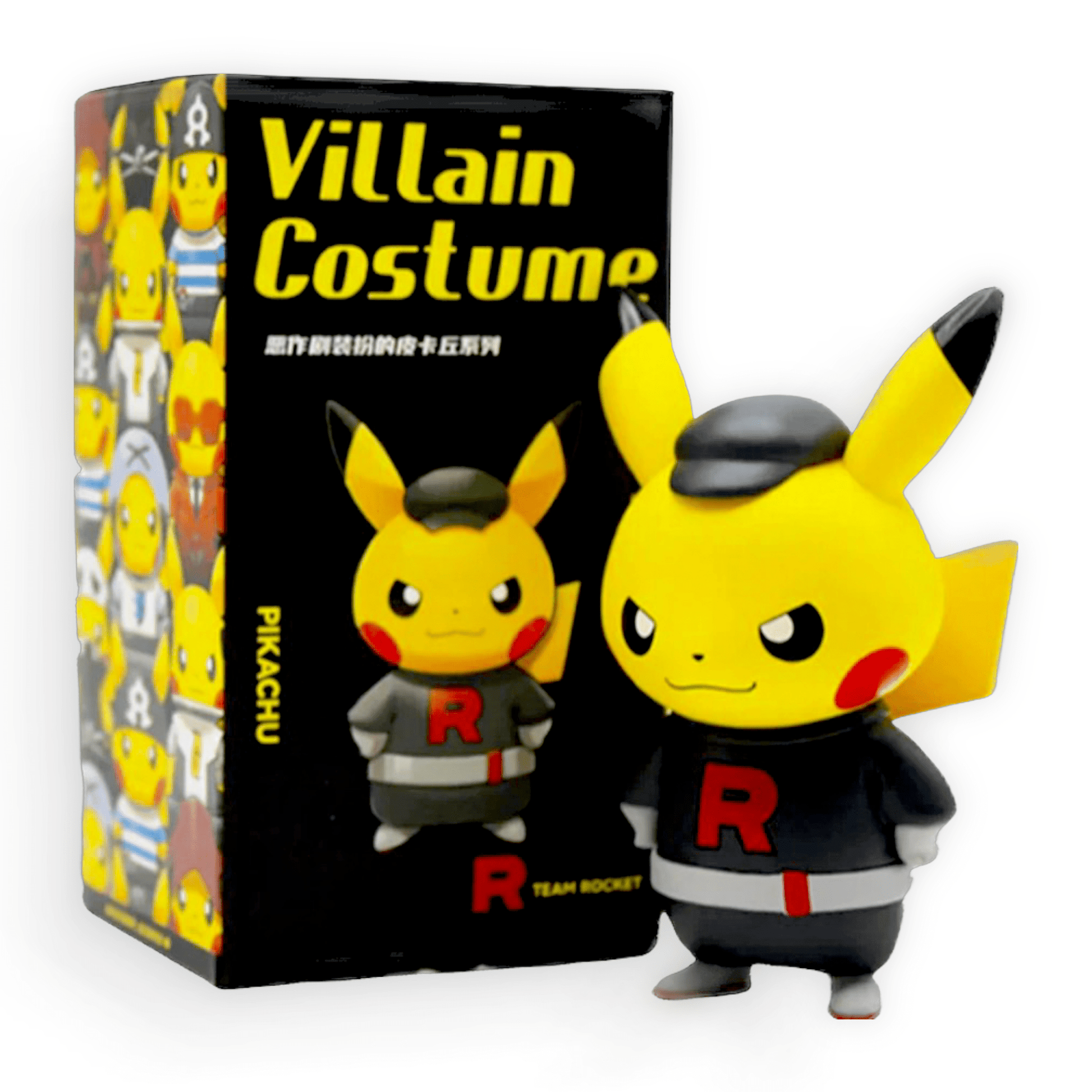 Pokemon Pikachu Villain Costume Series Figurine - PokeMooseTCG LLC