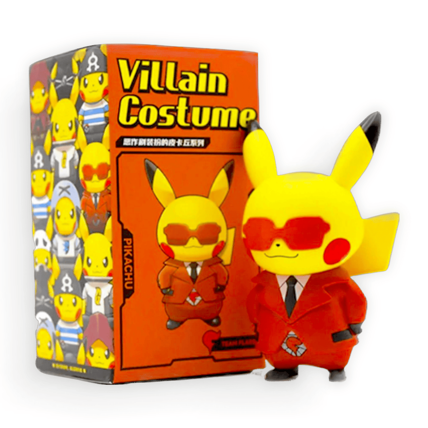 Pokemon Pikachu Villain Costume Series Figurine - PokeMooseTCG LLC