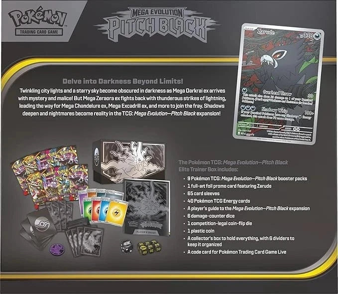 (PREORDER) Mega Evolution Pitch Black Elite Trainer Box