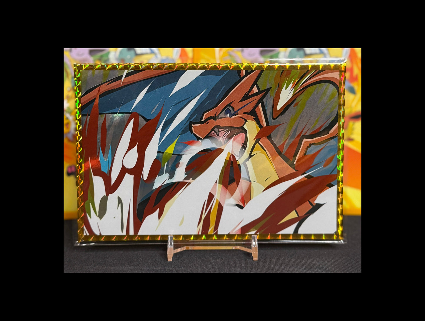 Safari Charizard Shiny Rare Pokemon KADO Art Board - PokeMooseTCG LLC