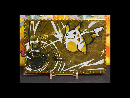 Safari Pikachu Shiny Pokemon KADO Art Board - PokeMooseTCG LLC