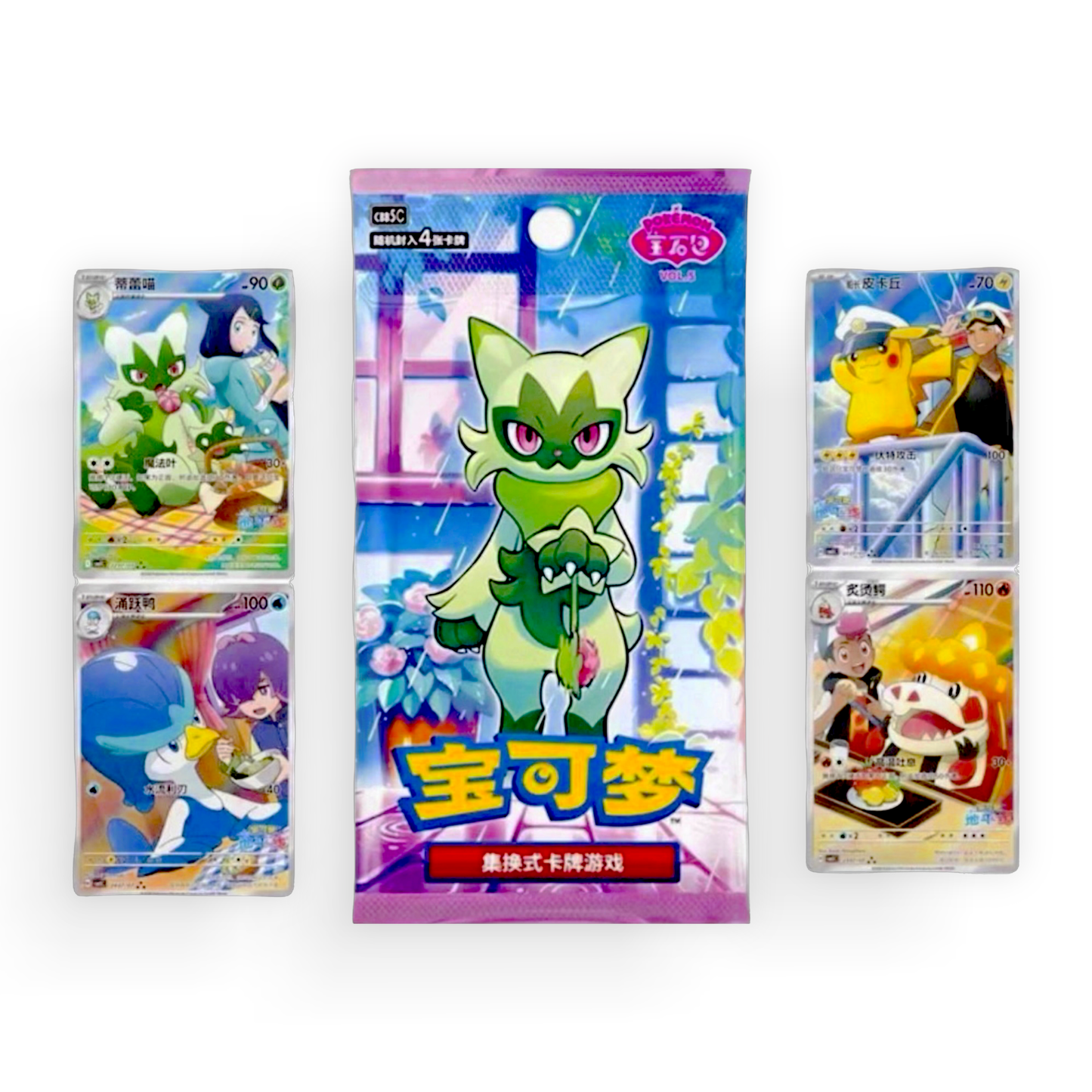 Simplified Chinese Gem Pack Vol 5 Booster Box - PokeMooseTCG LLC