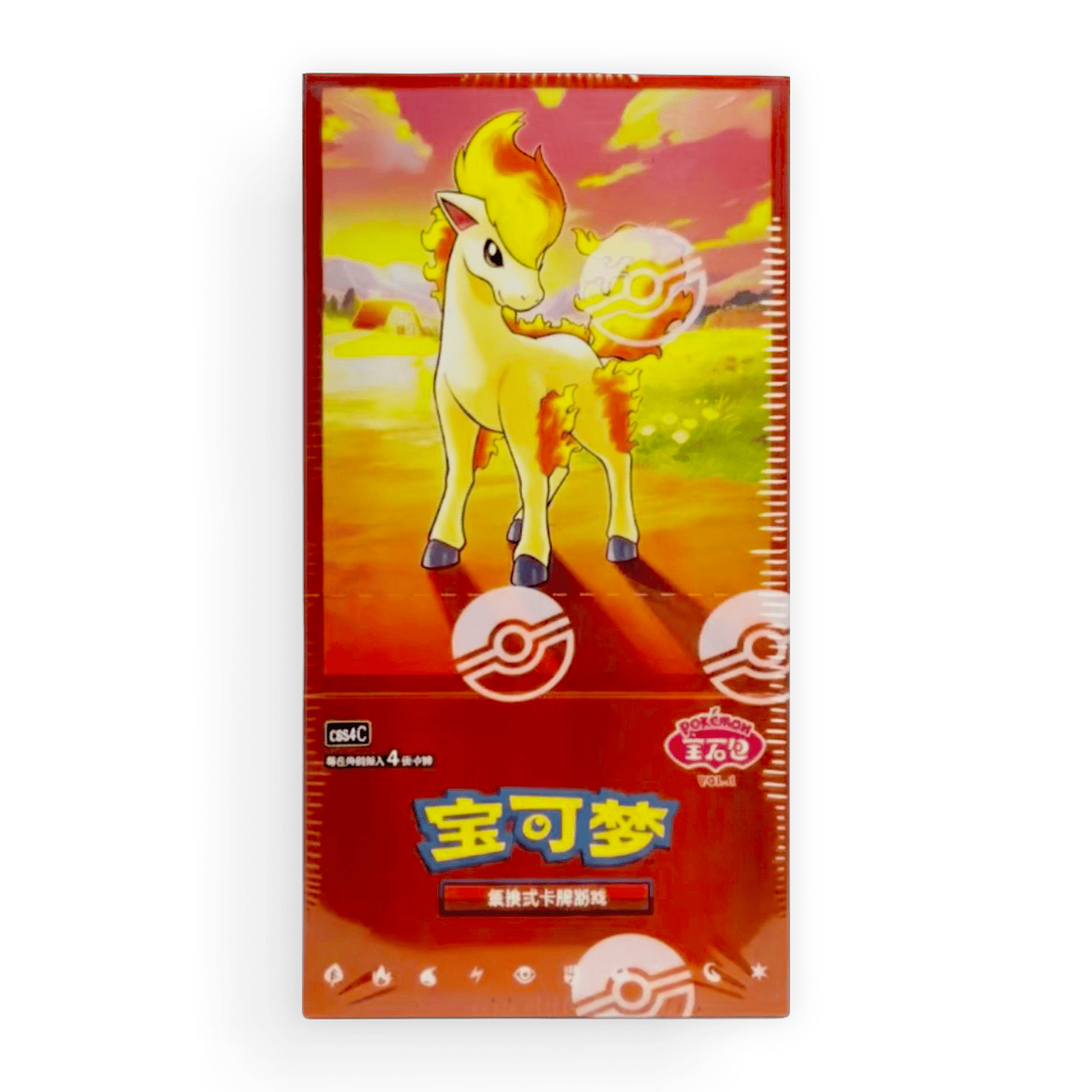 Simplified Chinese Gem Vol 4 Booster Box - PokeMooseTCG LLC