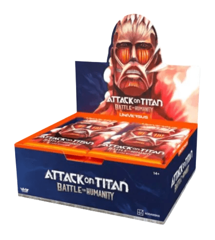 UniVersus | Attack on Titan: Battle for Humanity Booster Box - PokeMooseTCG LLC